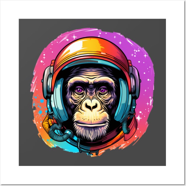 Space Chimp Wall Art by Jason's Finery